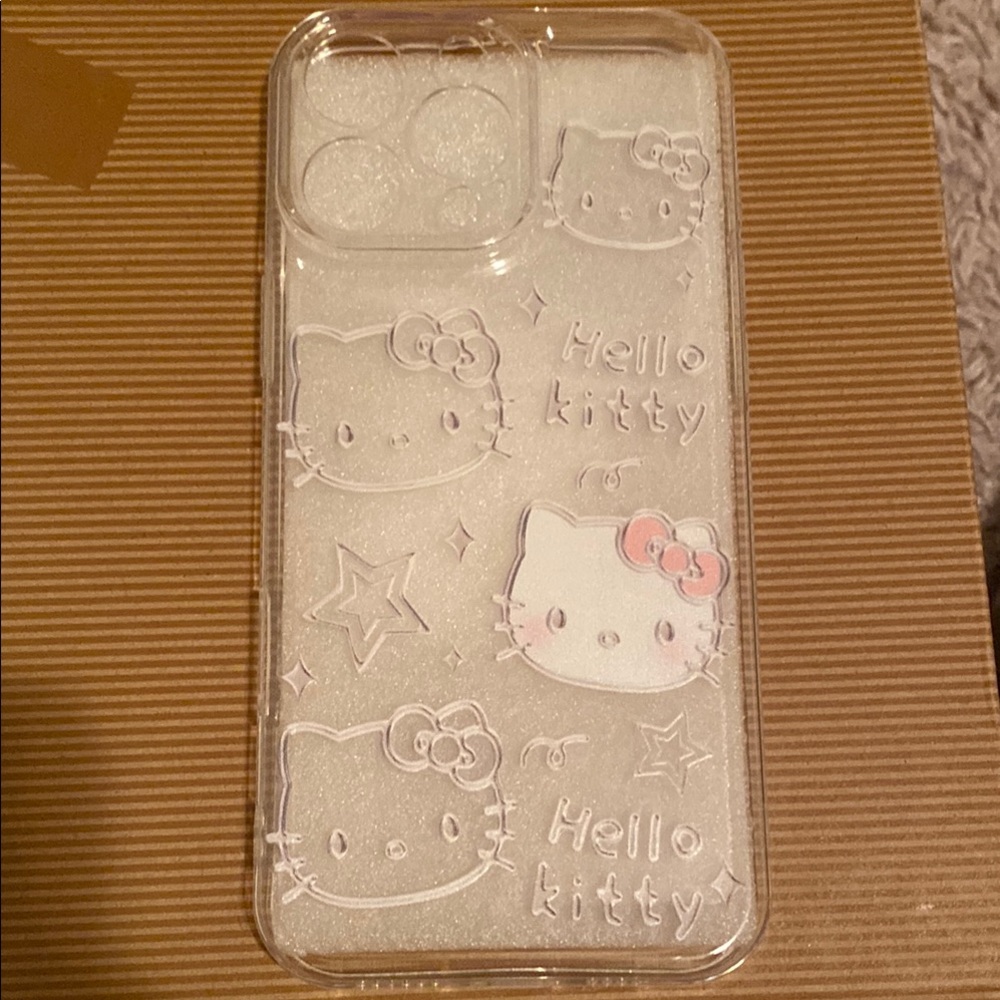 Hello Kitty iPhone 16 pro max Case - transparency